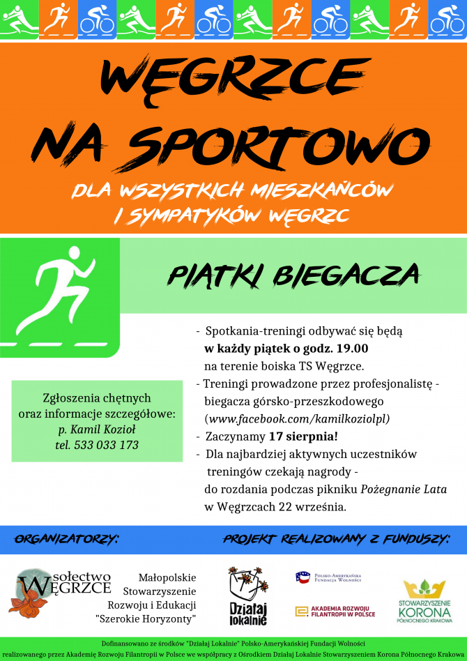 Węgrzce na sportowo – Treningi Biegowe