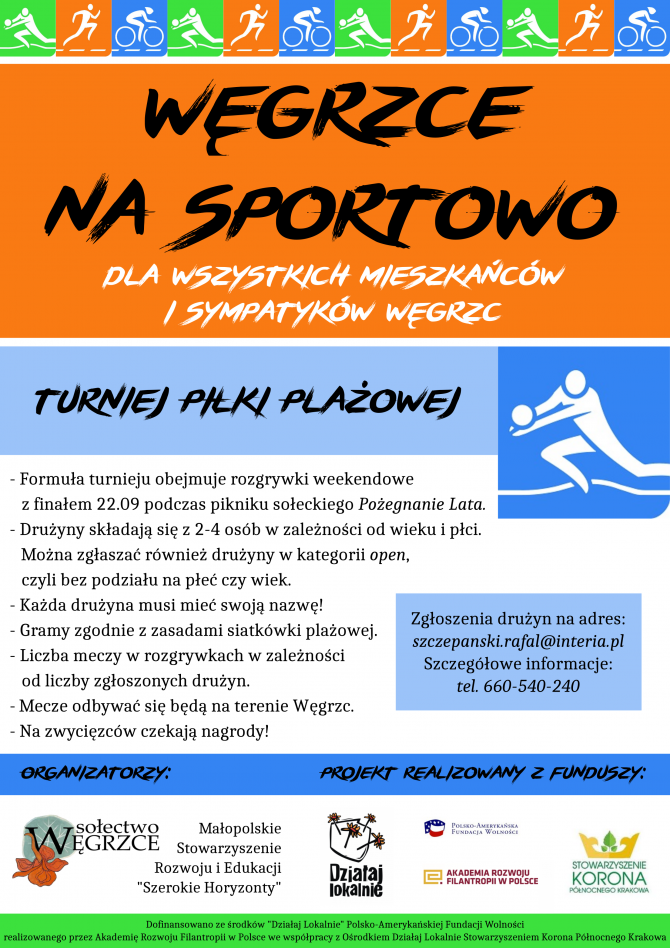 Węgrzce na sportowo – Turniej Piłki Plażowej