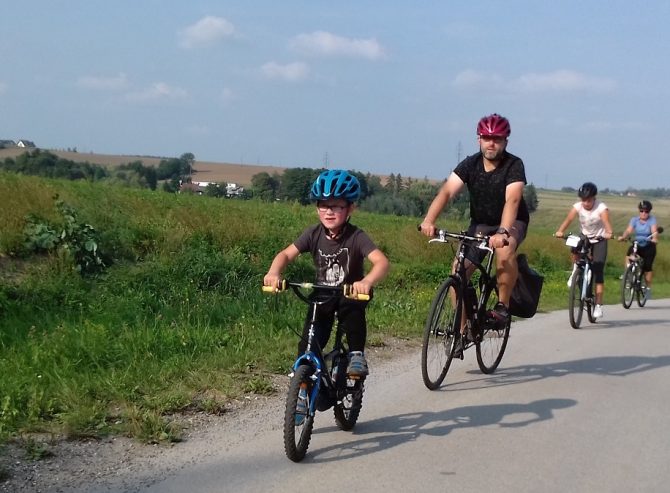 Węgrzce na sportowo – relacja z pierwszej wycieczki rowerowej