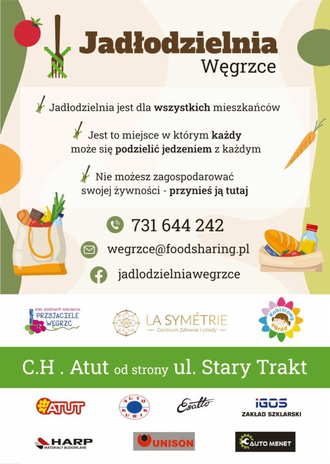 6 grudnia oficjalne otwarcie Jadłodzielni w Węgrzcach